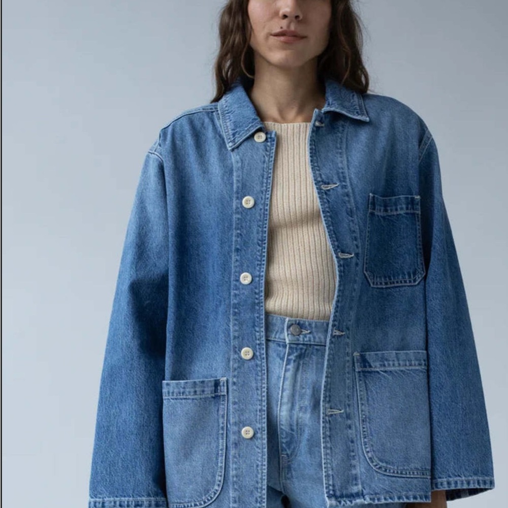 Classic Blue Denim Jean Jacket